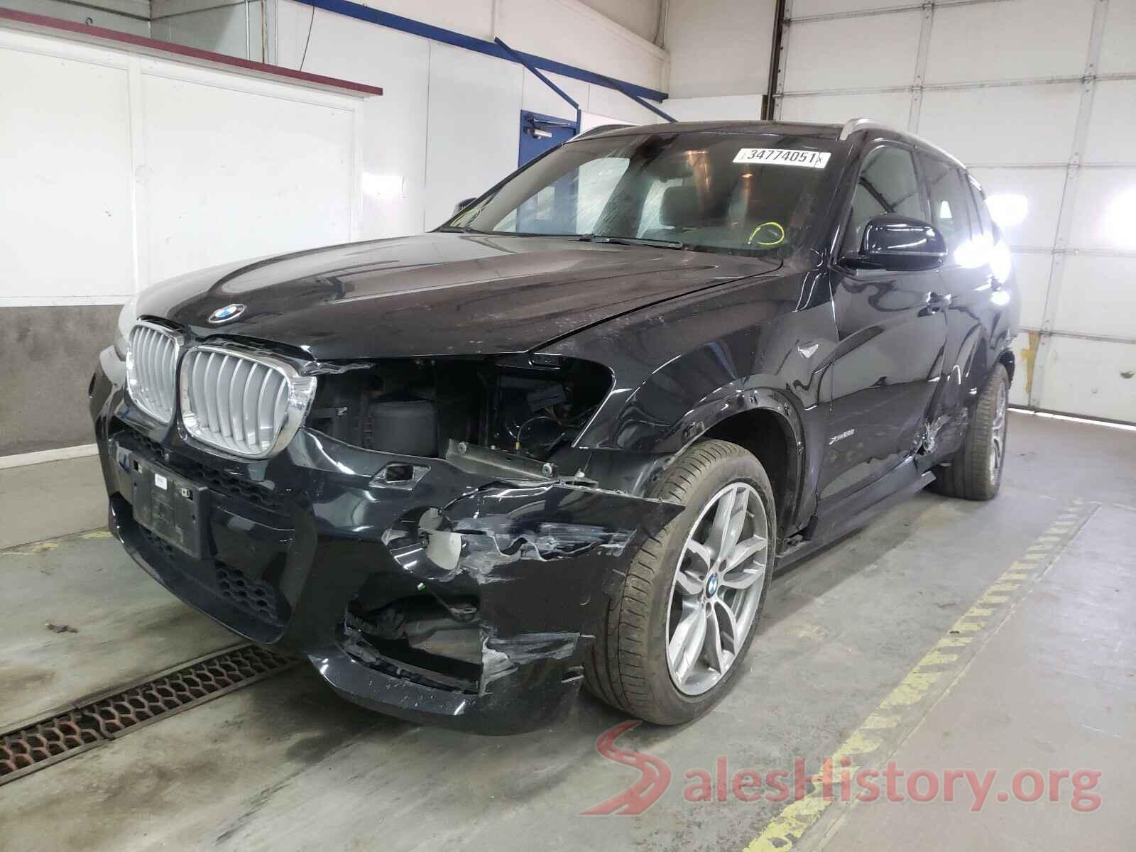 5UXWX9C57H0T14000 2017 BMW X3