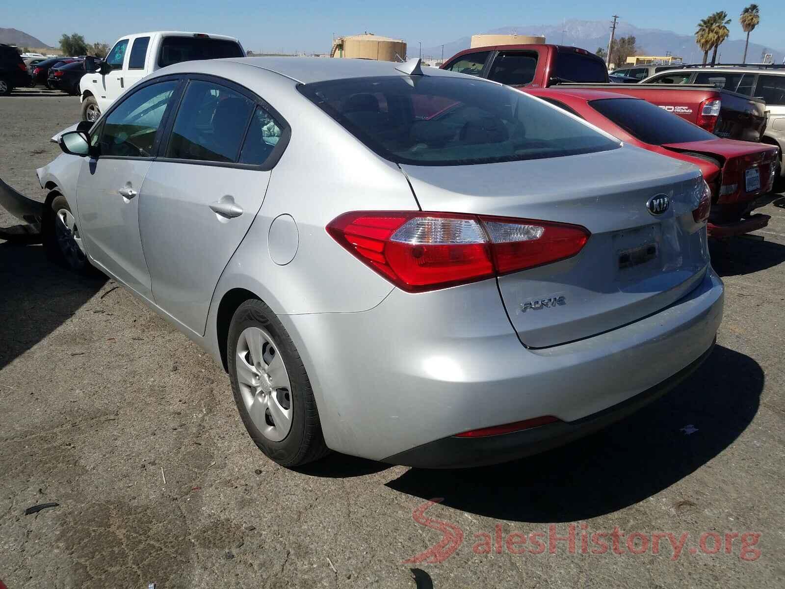 KNAFK4A65G5559892 2016 KIA FORTE