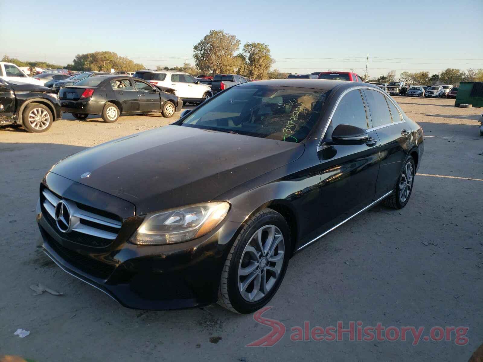 55SWF4JB2GU153957 2016 MERCEDES-BENZ C CLASS