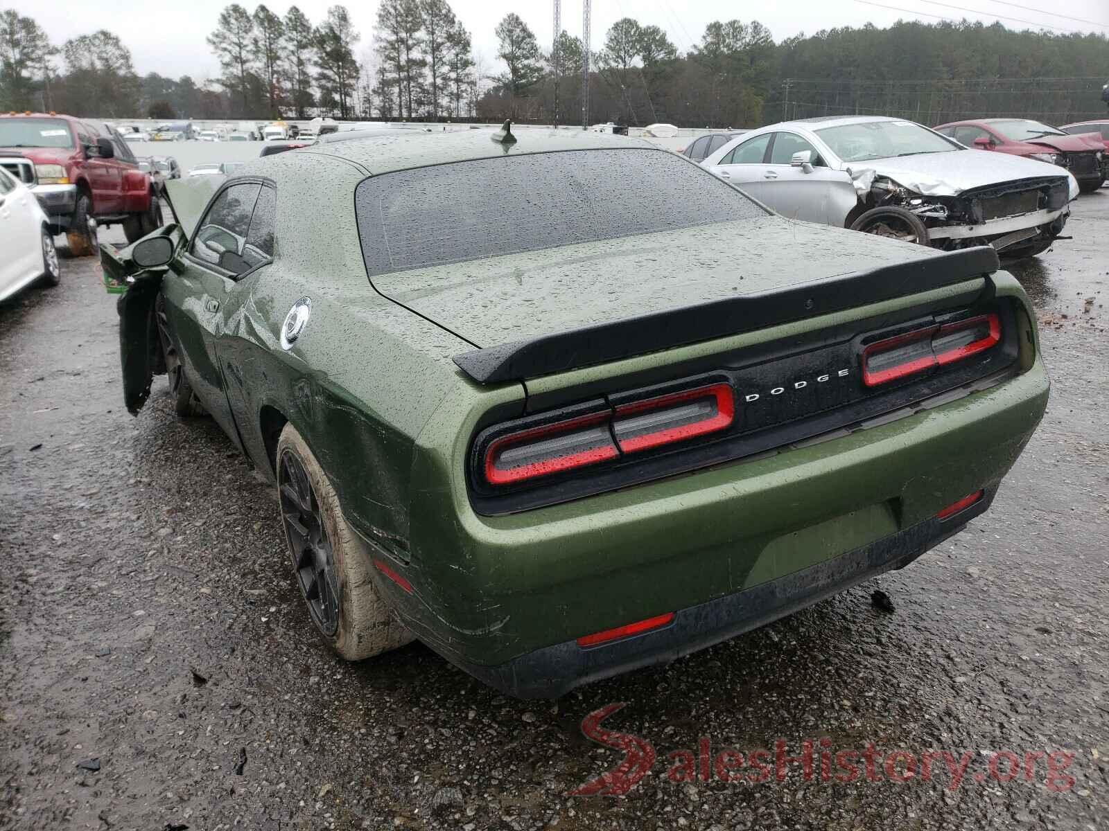 2C3CDZFJ7JH219707 2018 DODGE CHALLENGER