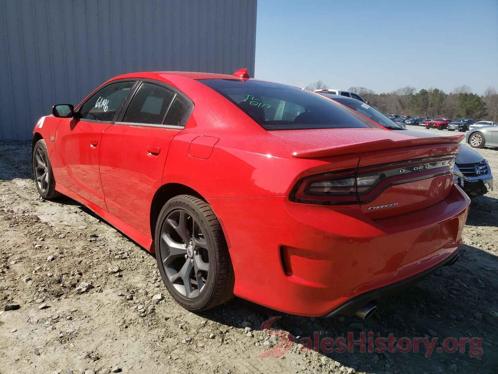 2C3CDXHG3KH681124 2019 DODGE CHARGER