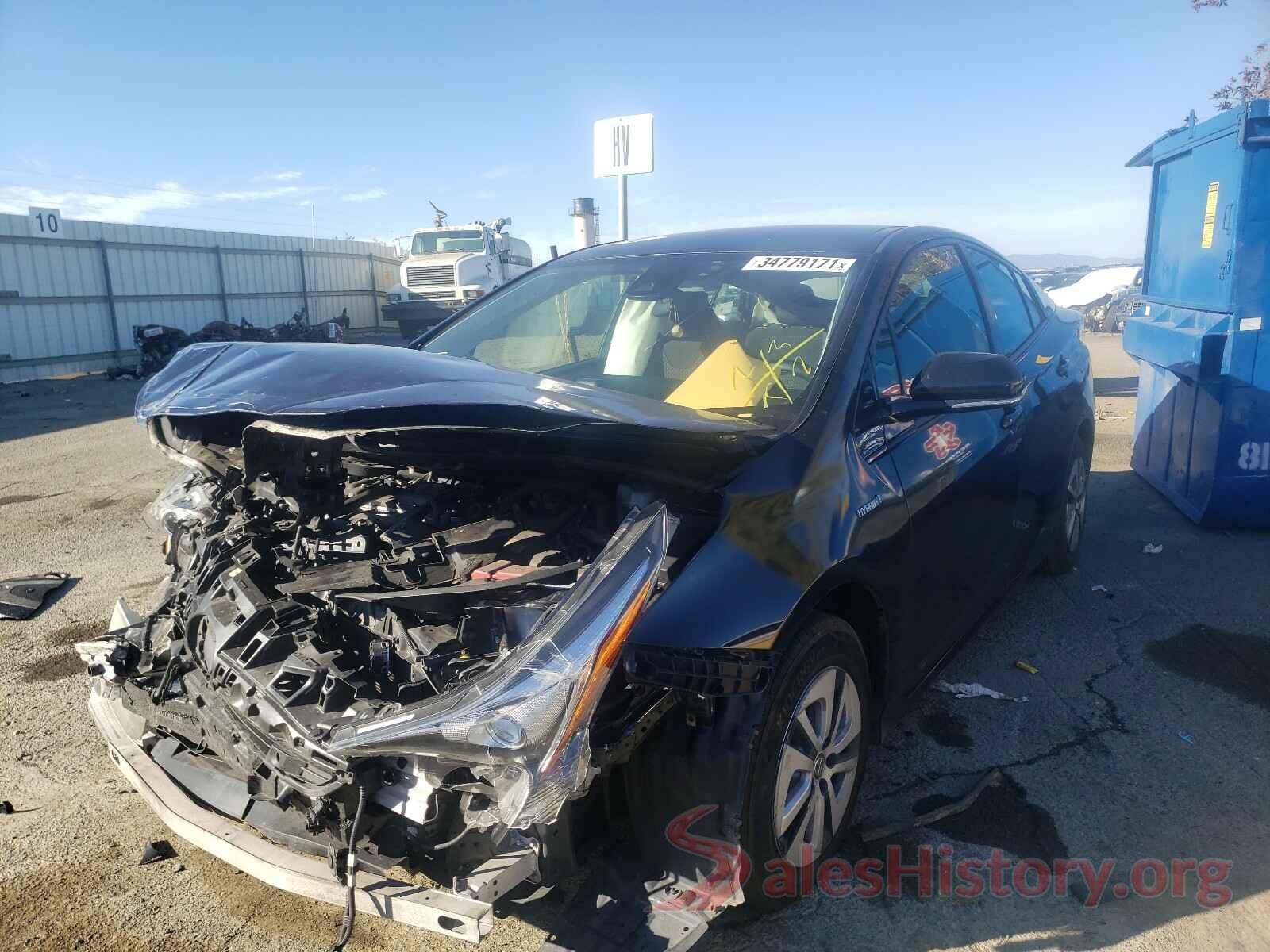 JTDKBRFU6J3058146 2018 TOYOTA PRIUS