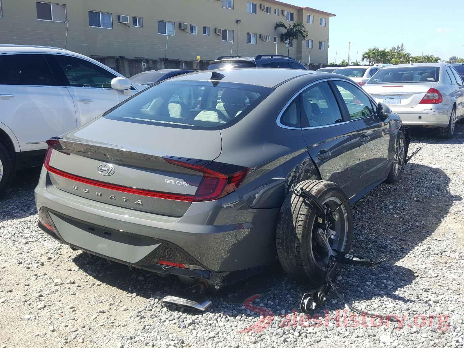 5NPEL4JA3MH079314 2021 HYUNDAI SONATA