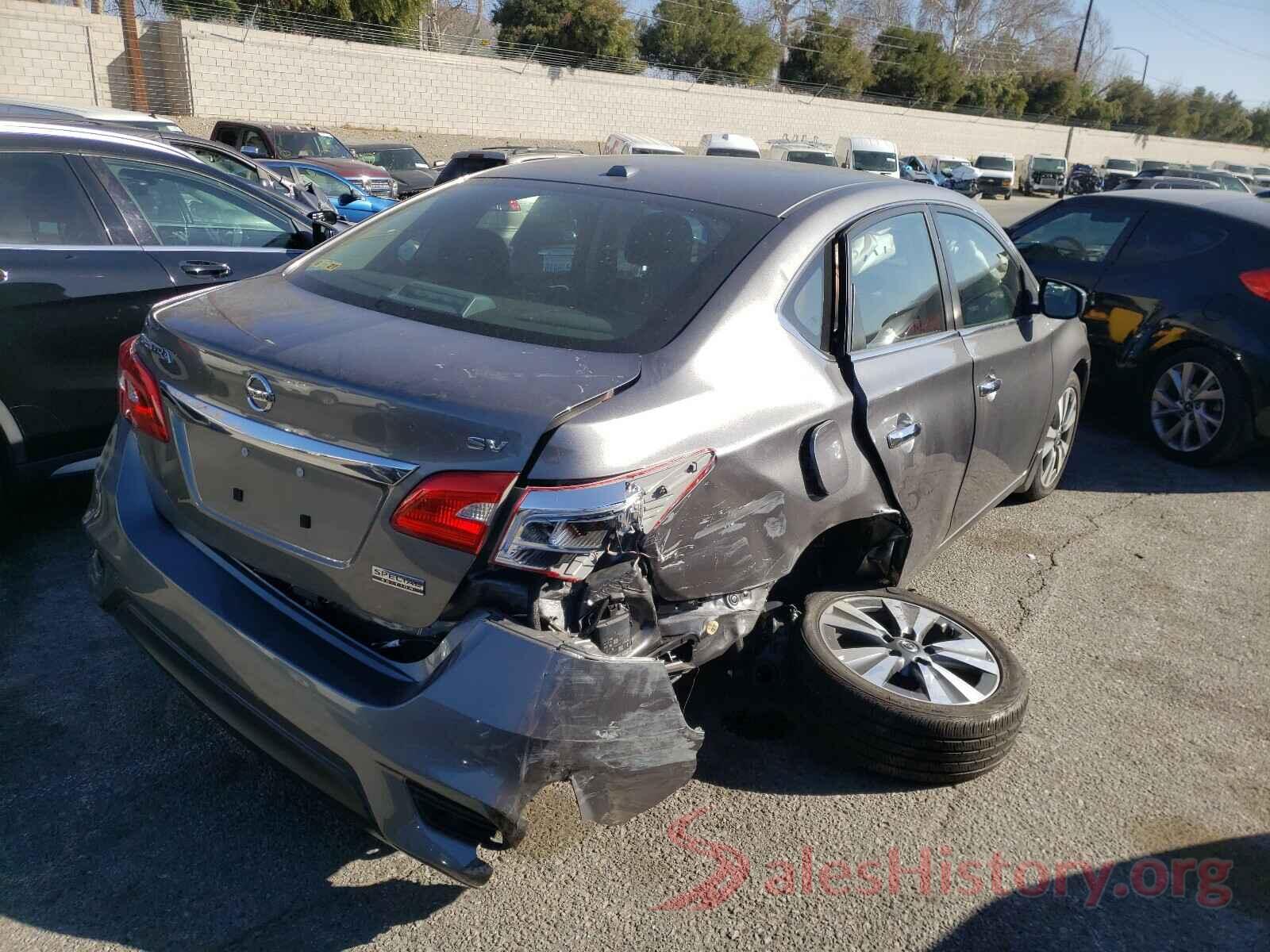 3N1AB7AP3KY393474 2019 NISSAN SENTRA