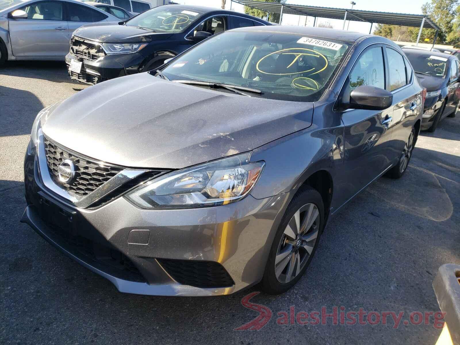 3N1AB7AP3KY393474 2019 NISSAN SENTRA