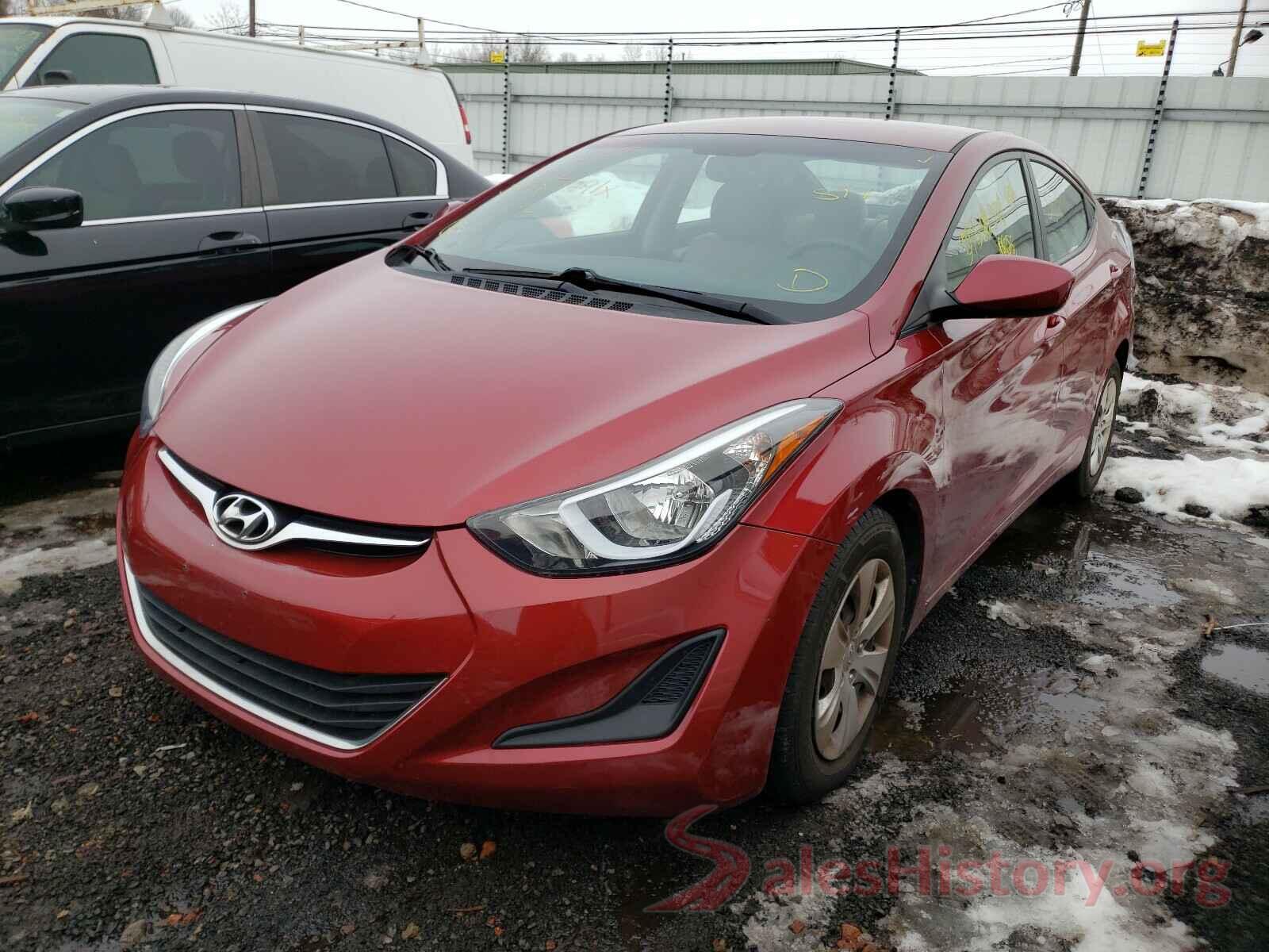 5NPDH4AEXGH718731 2016 HYUNDAI ELANTRA