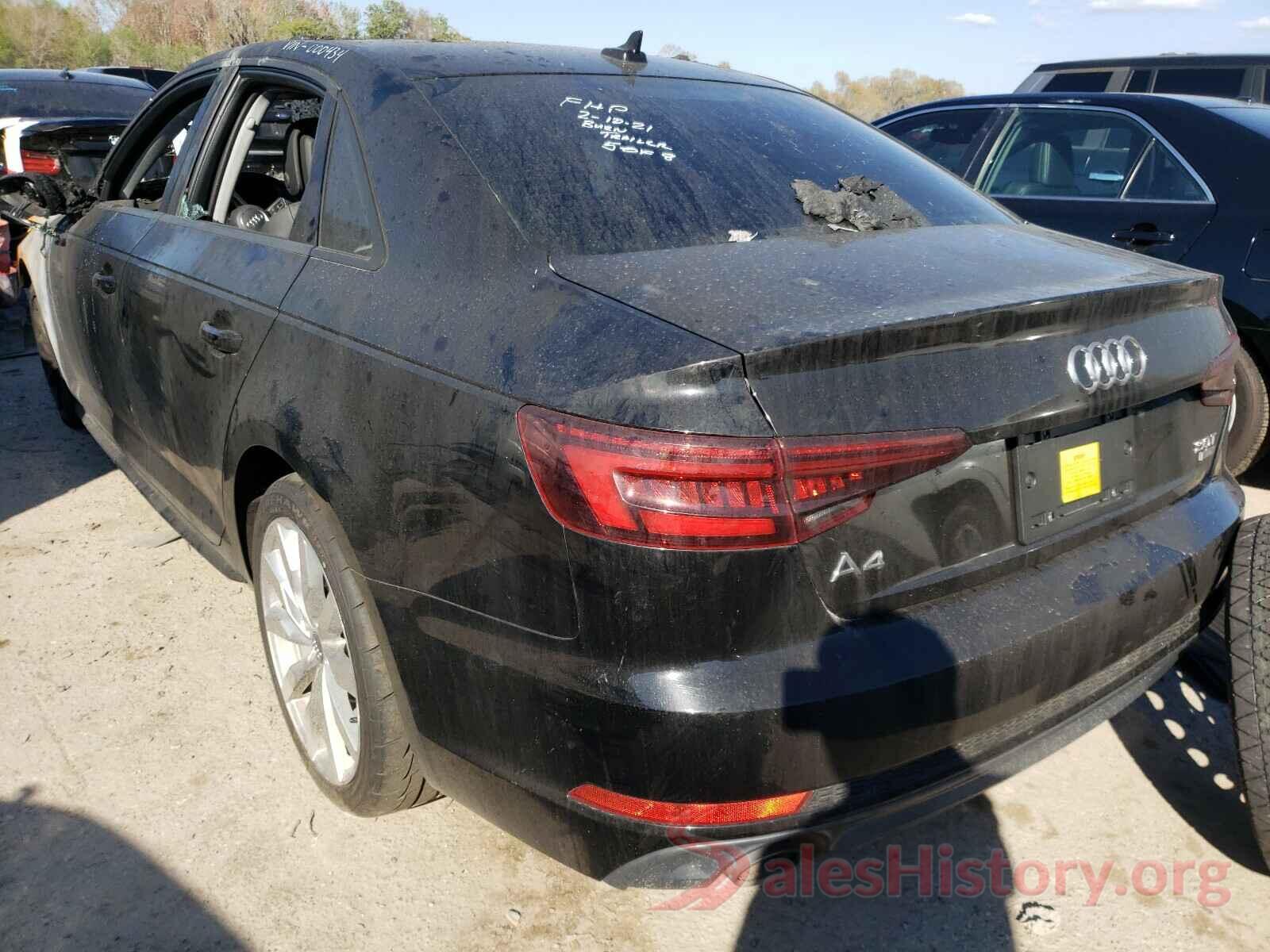 WAUKMAF40JN000434 2018 AUDI A4