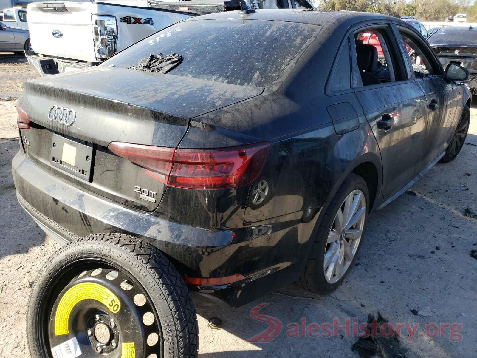 WAUKMAF40JN000434 2018 AUDI A4