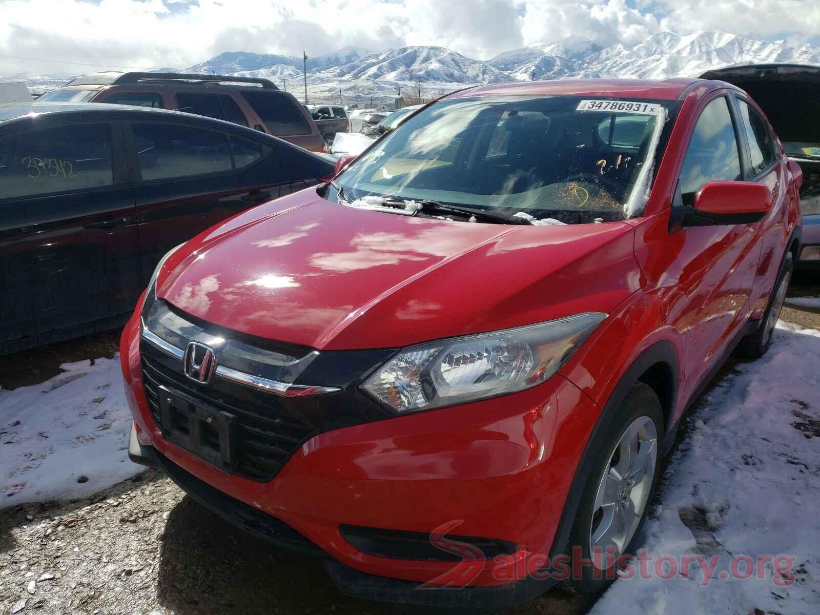 3CZRU6H36HG700636 2017 HONDA HR-V