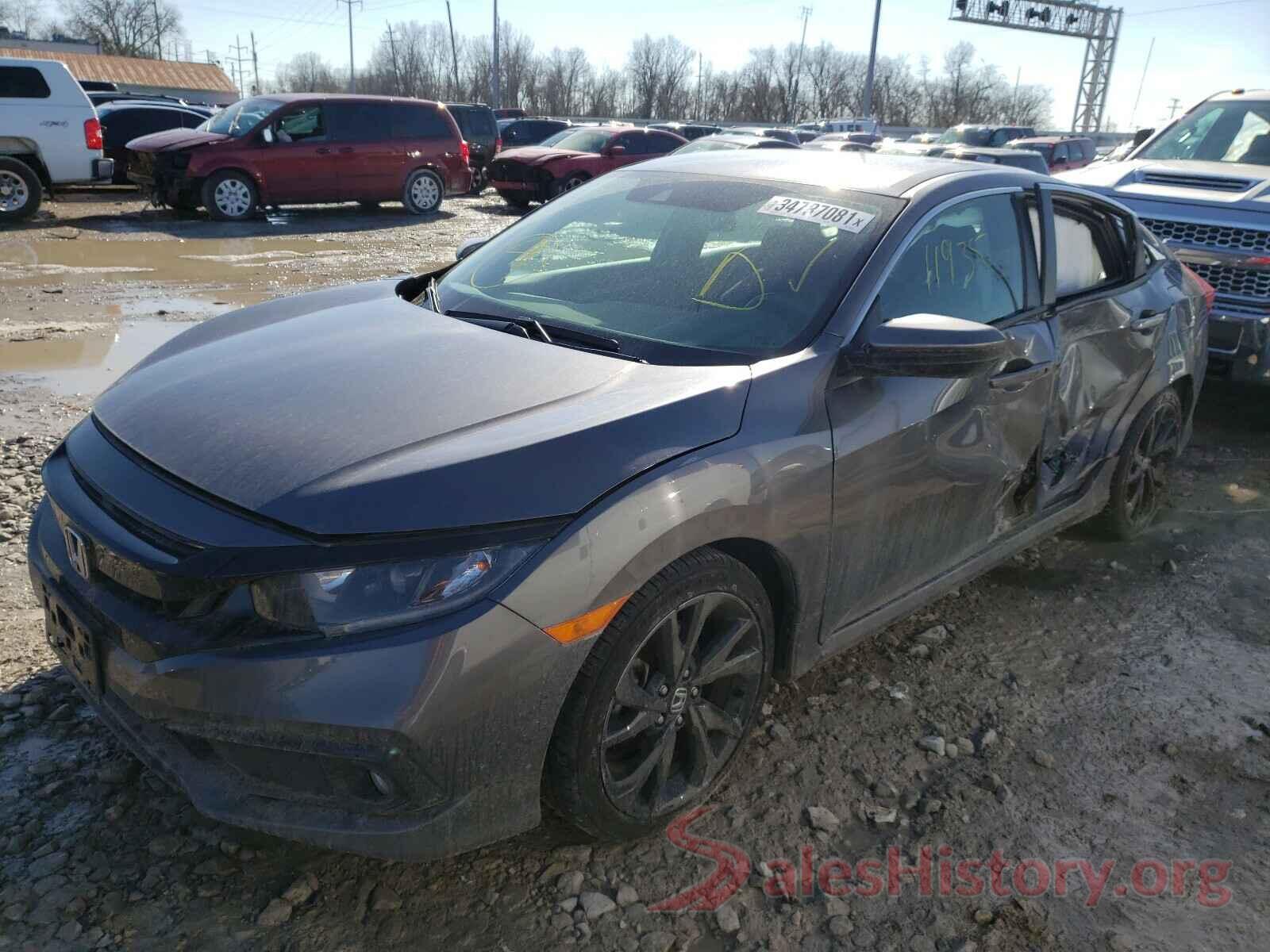 2HGFC2F81KH509928 2019 HONDA CIVIC