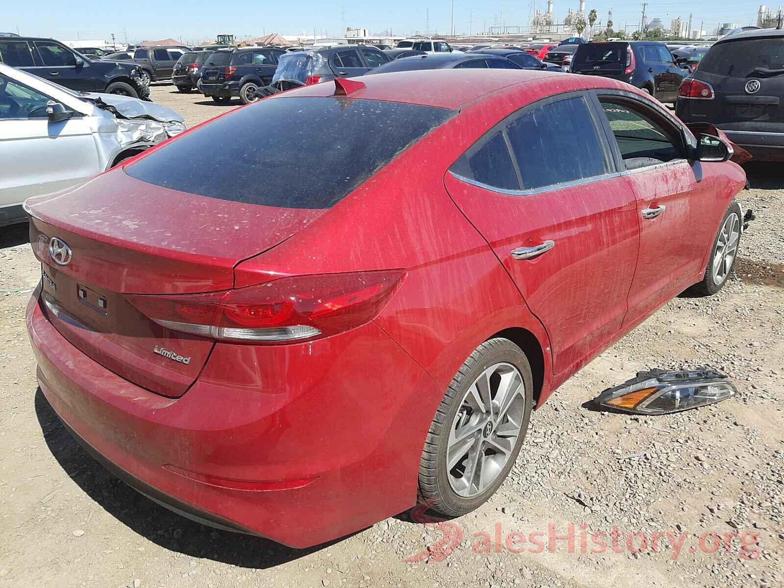 5NPD84LF3HH035776 2017 HYUNDAI ELANTRA