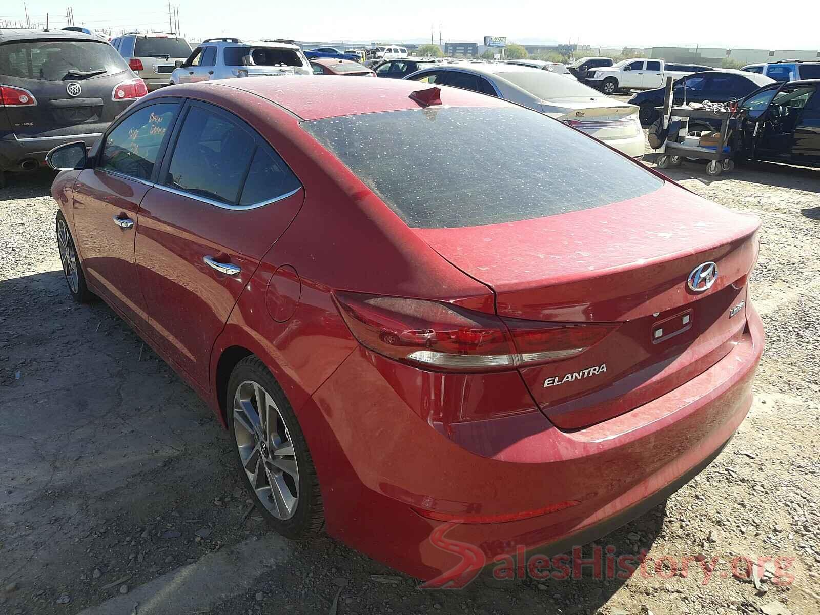 5NPD84LF3HH035776 2017 HYUNDAI ELANTRA