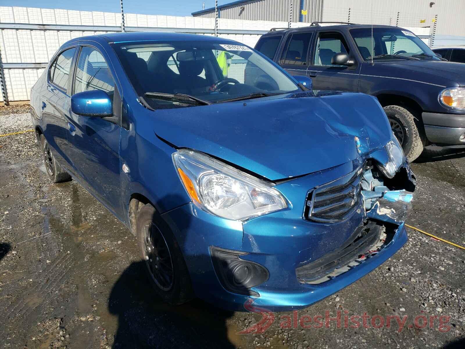 ML32F3FJ1HHF14693 2017 MITSUBISHI MIRAGE