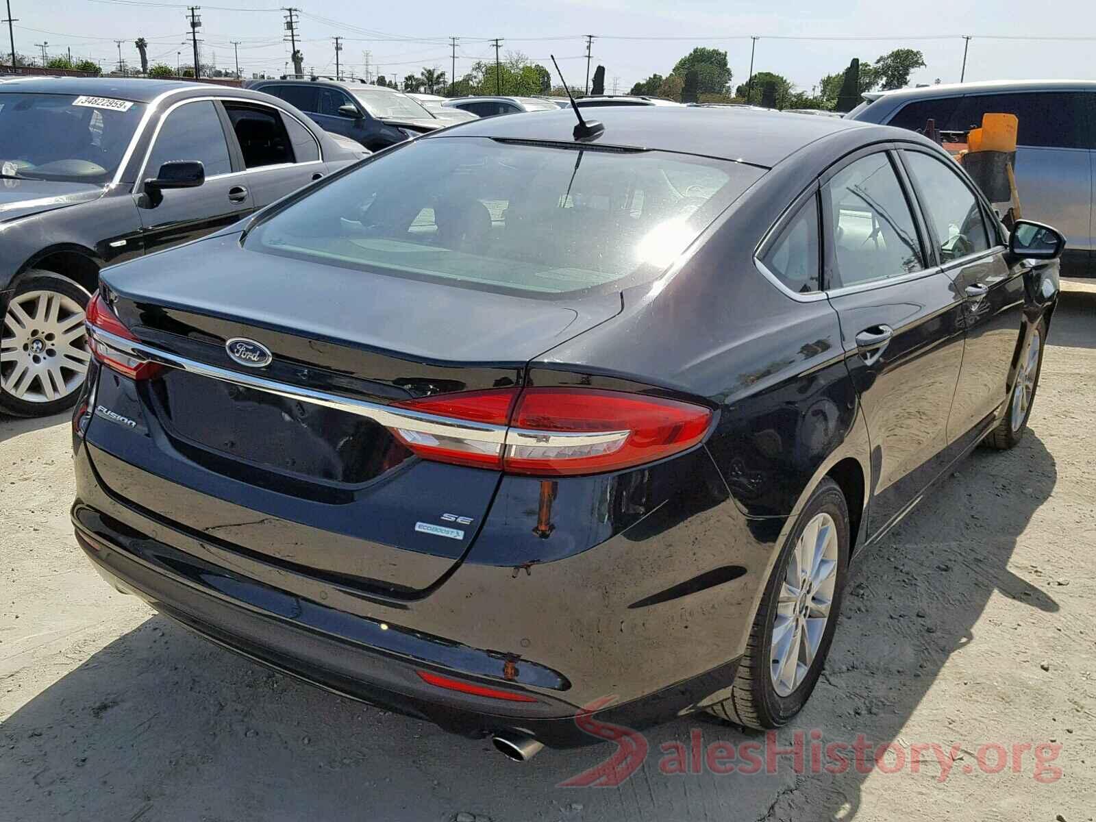 3FA6P0HD5HR293666 2017 FORD FUSION SE