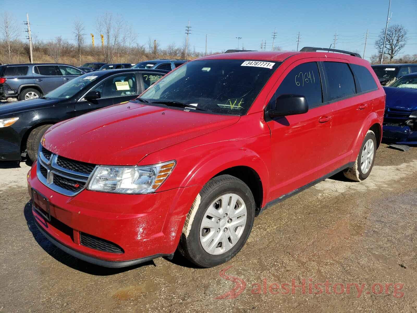 3C4PDCAB7JT253552 2018 DODGE JOURNEY