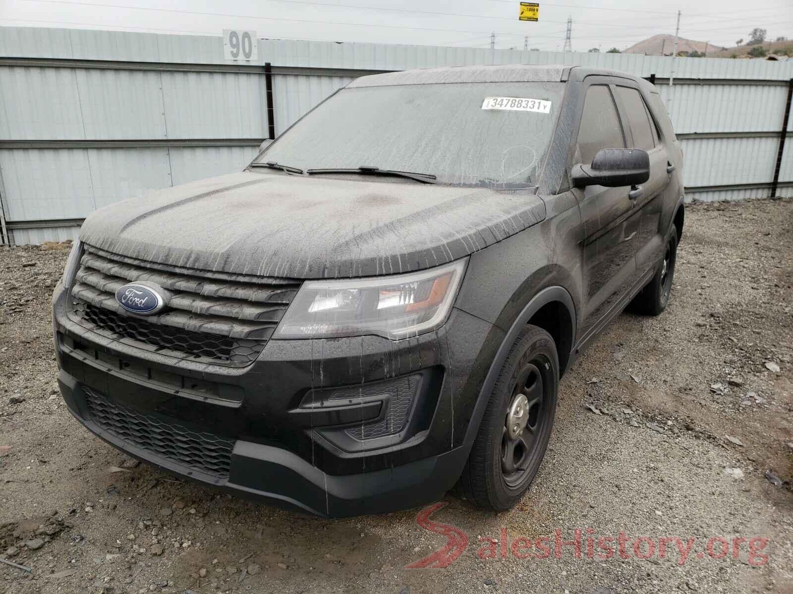 1FM5K8AR3HGD92496 2017 FORD EXPLORER