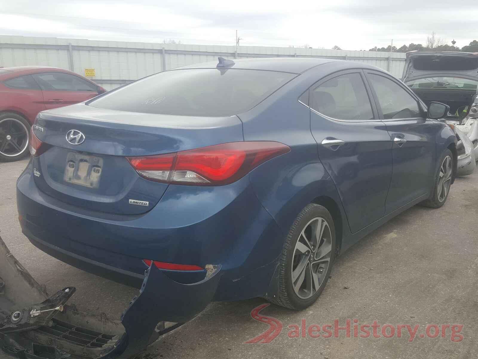 KMHDH4AE2GU585142 2016 HYUNDAI ELANTRA