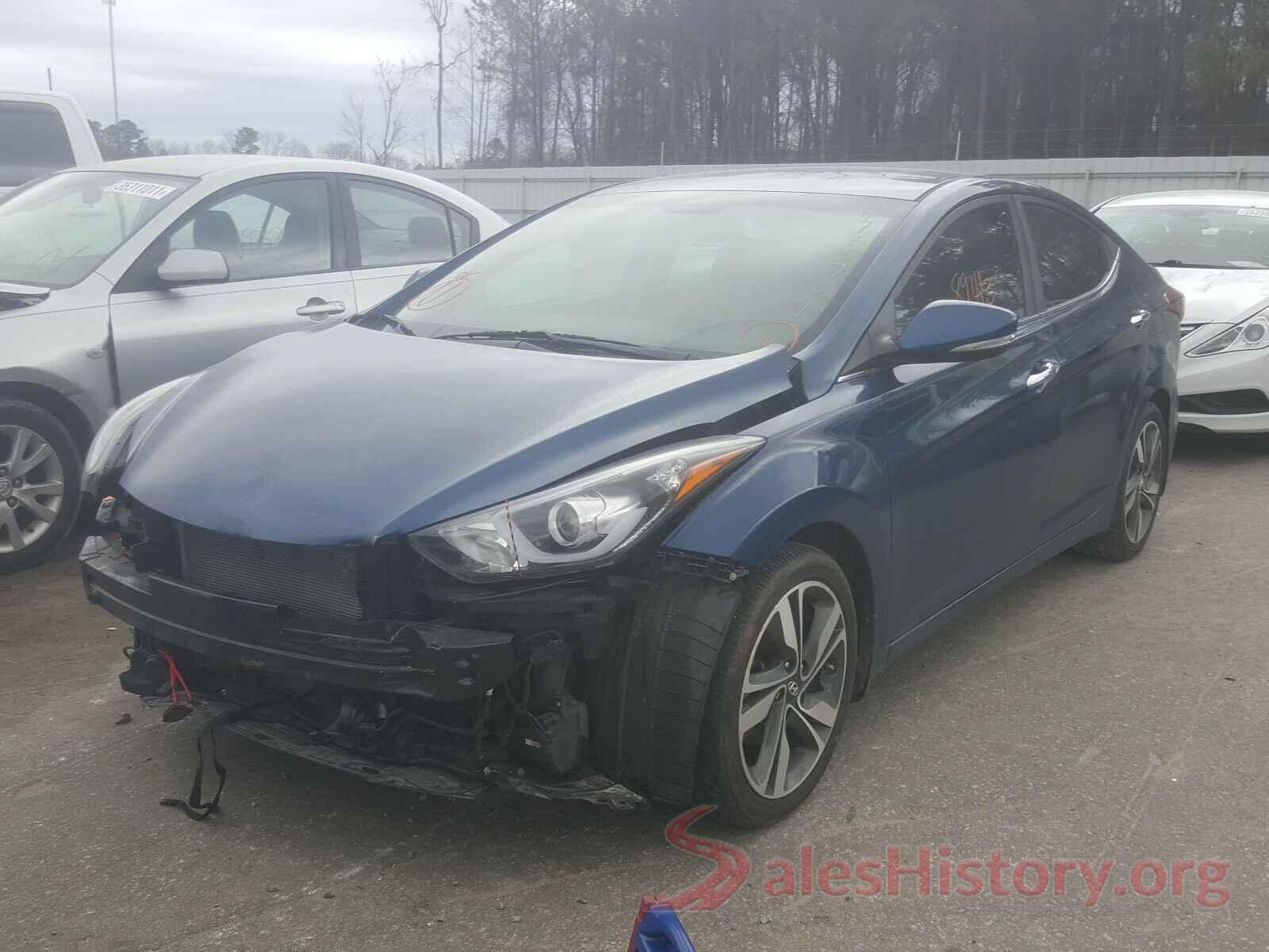 KMHDH4AE2GU585142 2016 HYUNDAI ELANTRA