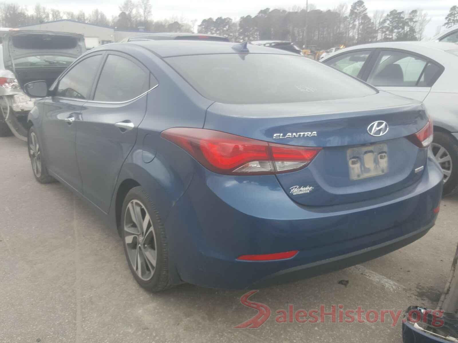 KMHDH4AE2GU585142 2016 HYUNDAI ELANTRA