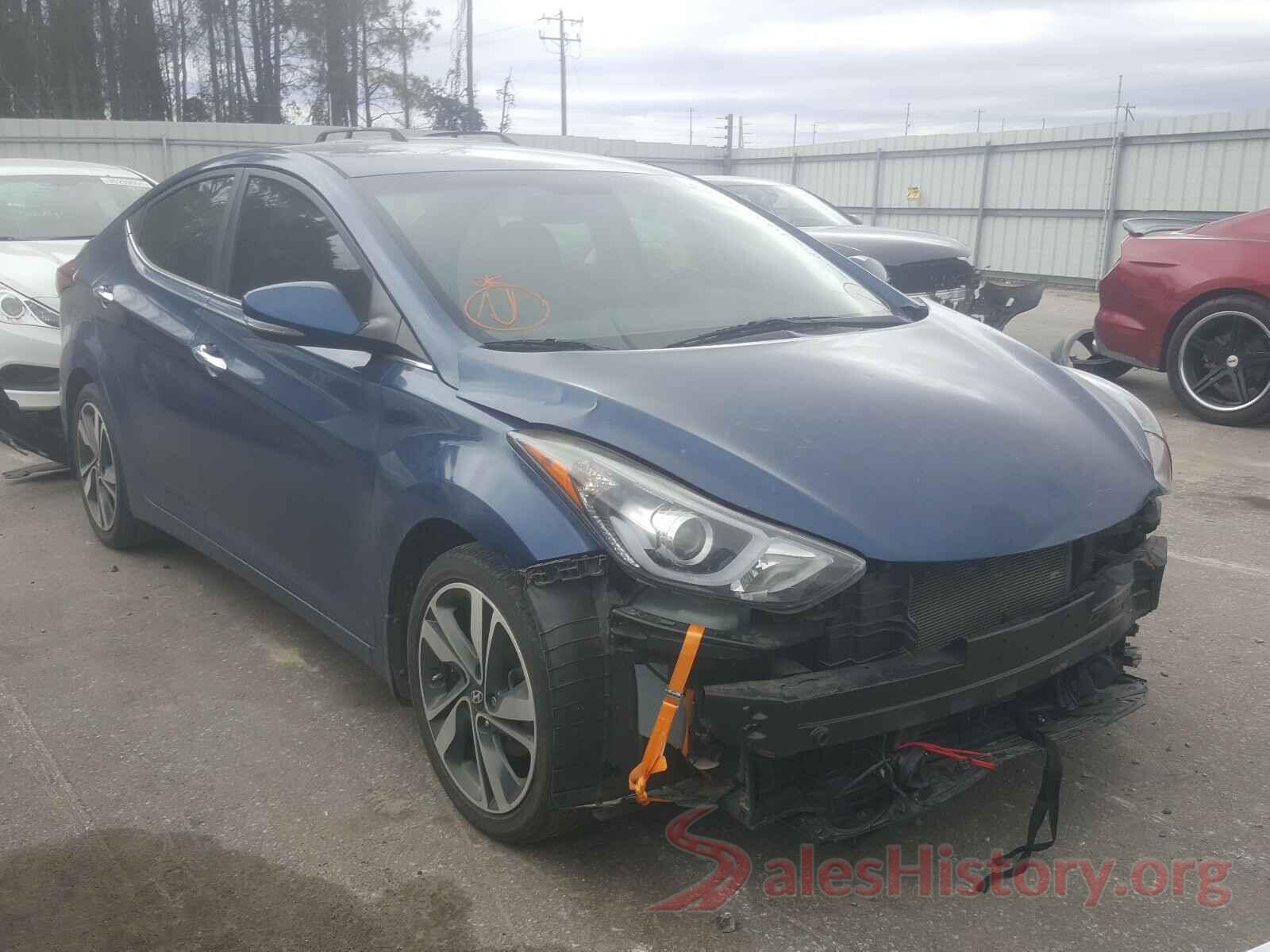 KMHDH4AE2GU585142 2016 HYUNDAI ELANTRA