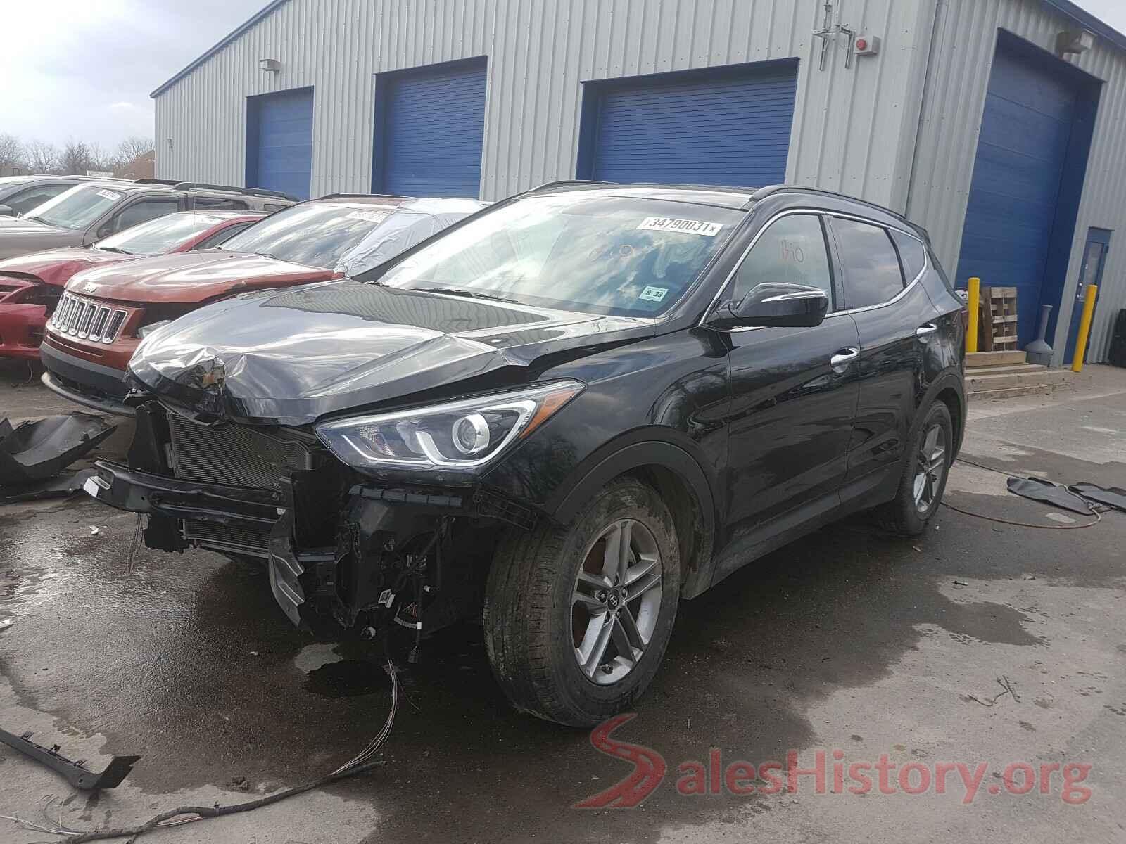 5NMZUDLBXJH101385 2018 HYUNDAI SANTA FE