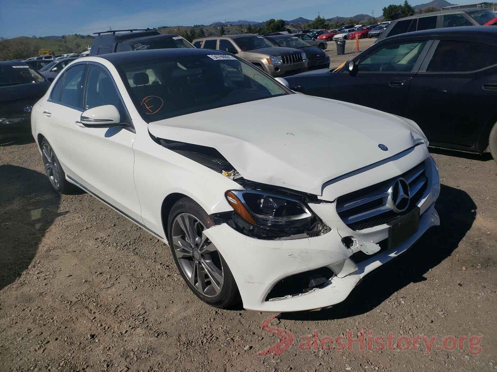 55SWF4JB4GU159338 2016 MERCEDES-BENZ C CLASS