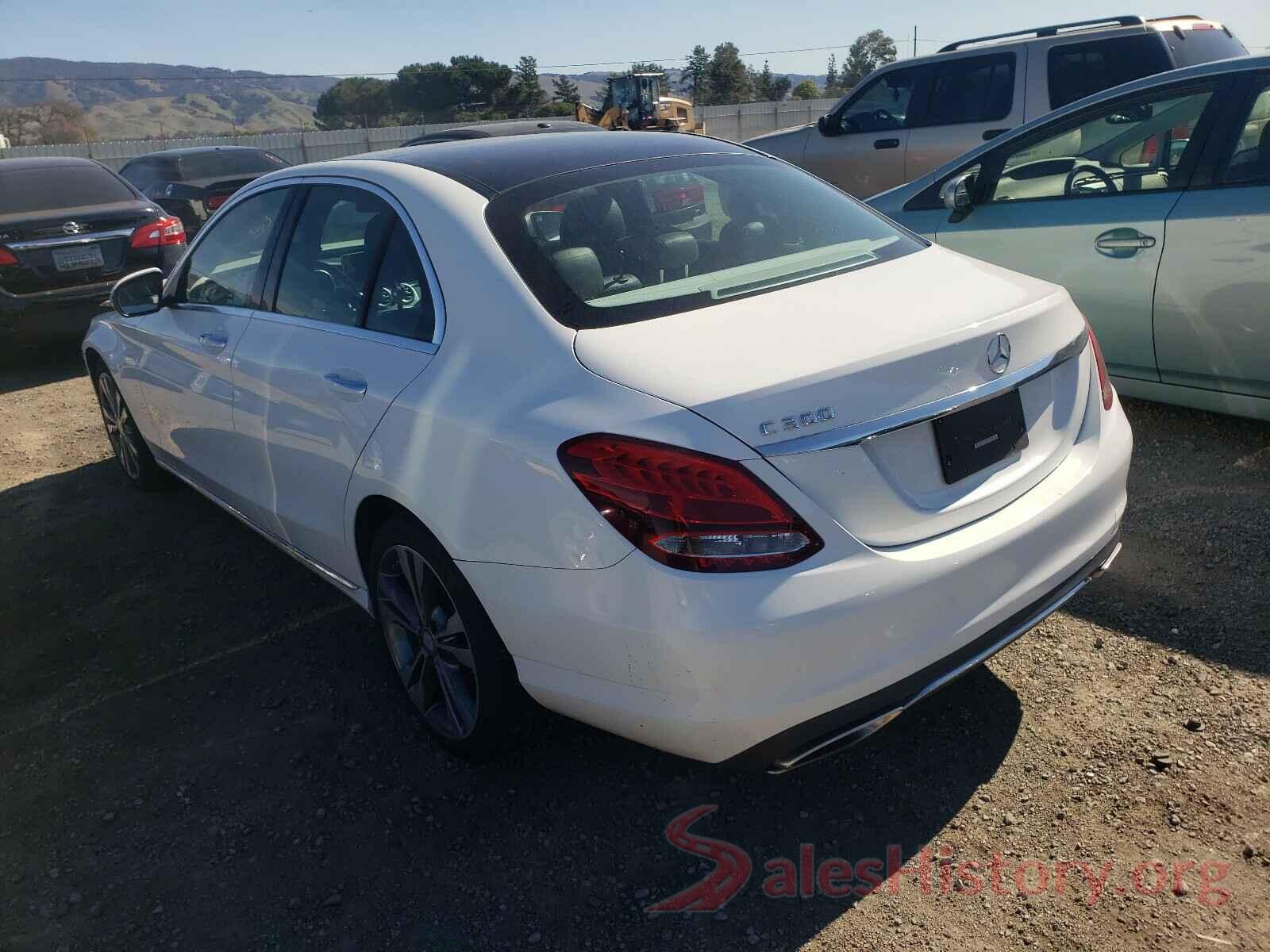 55SWF4JB4GU159338 2016 MERCEDES-BENZ C CLASS