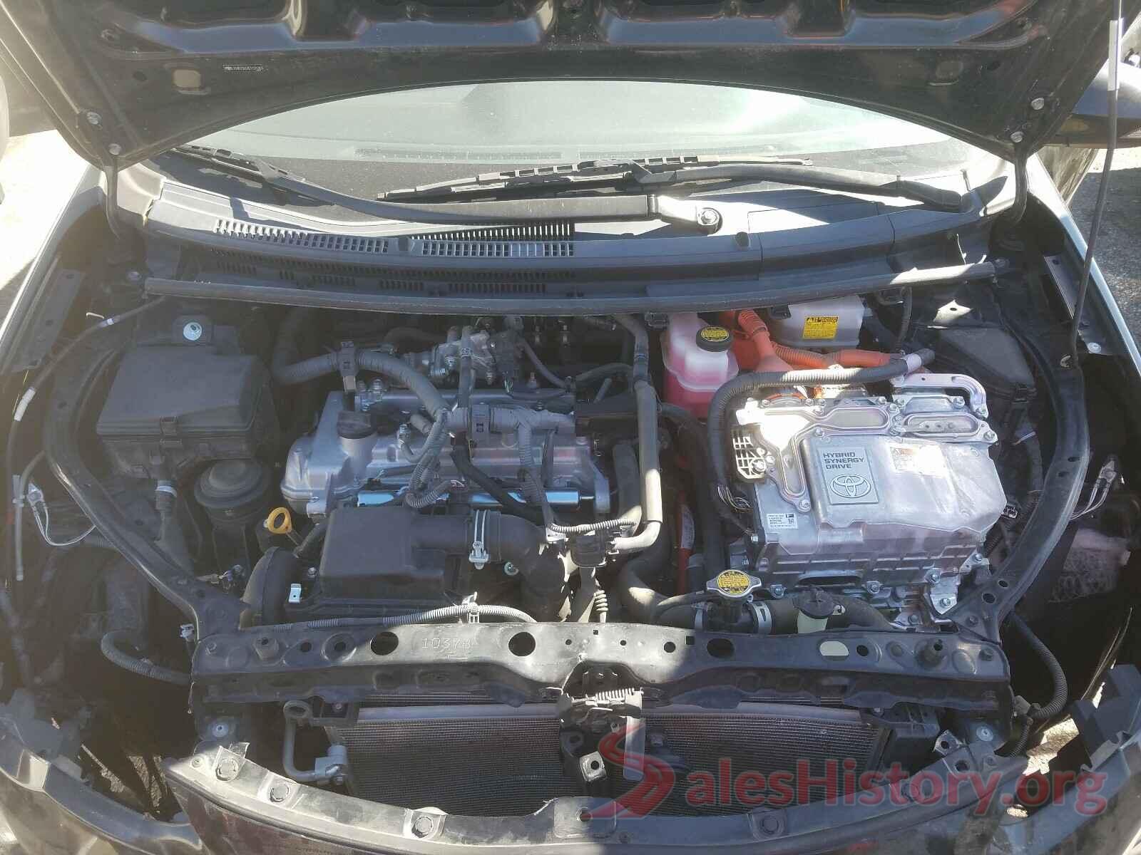 JTDKDTB37G1121053 2016 TOYOTA PRIUS