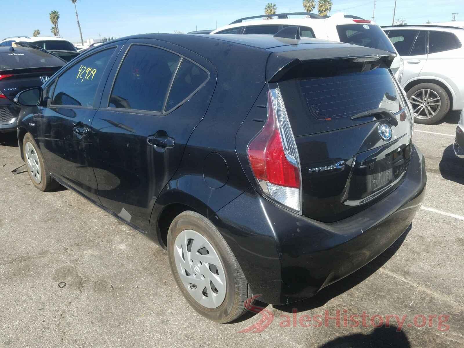 JTDKDTB37G1121053 2016 TOYOTA PRIUS