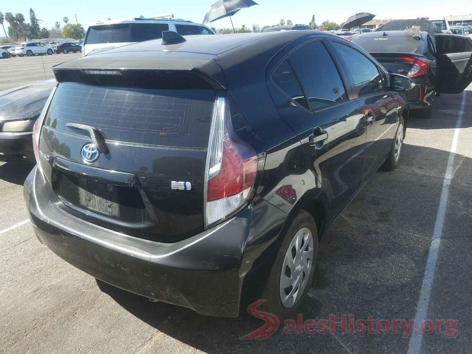 JTDKDTB37G1121053 2016 TOYOTA PRIUS