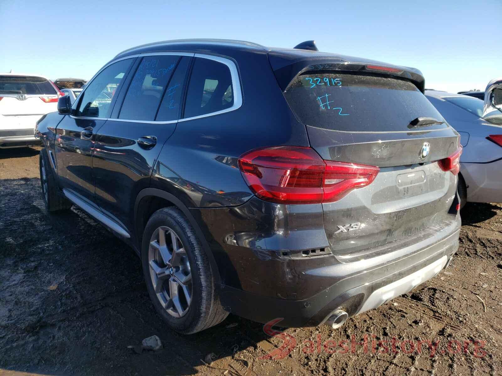 5UXTY5C00L9C62309 2020 BMW X3