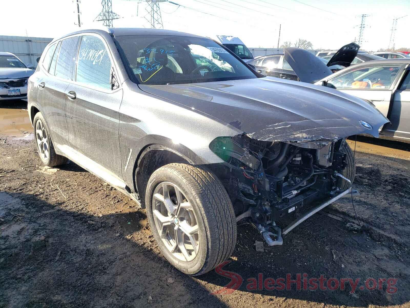 5UXTY5C00L9C62309 2020 BMW X3