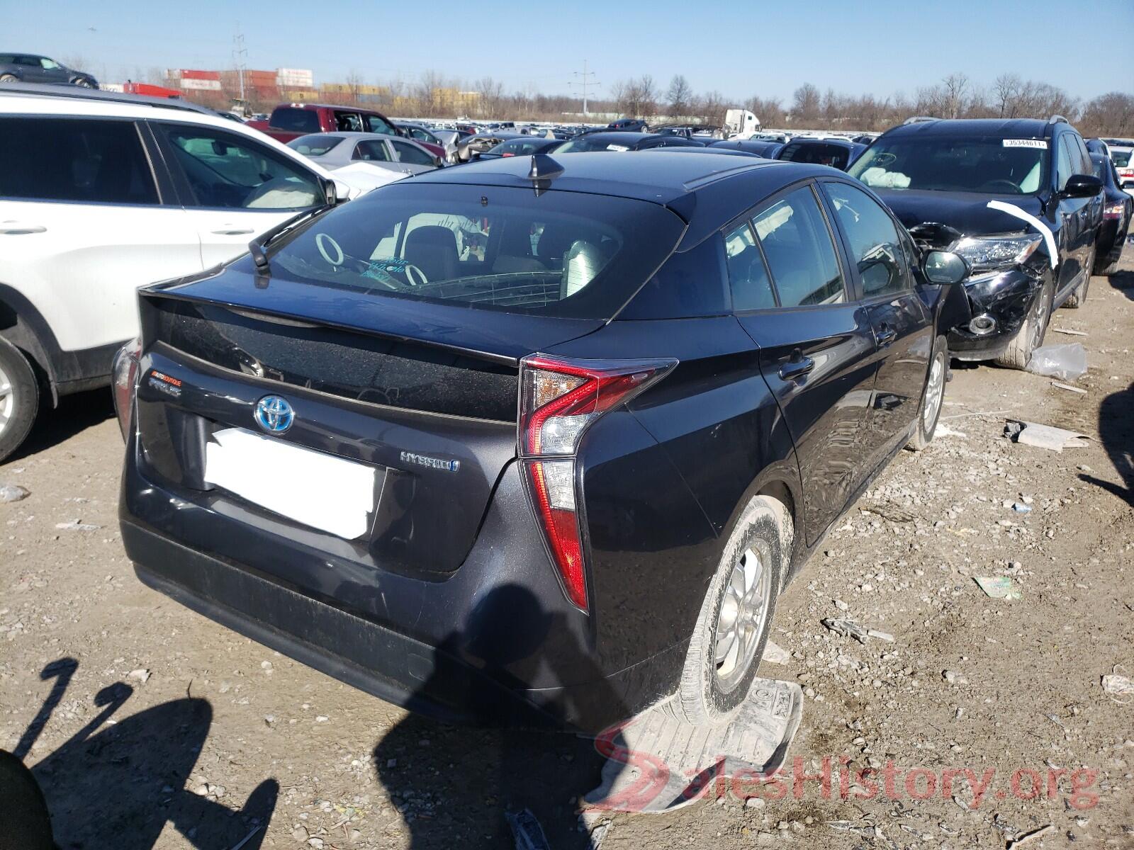 JTDKBRFU5G3013126 2016 TOYOTA PRIUS