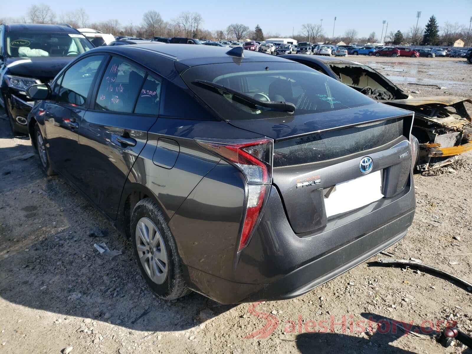 JTDKBRFU5G3013126 2016 TOYOTA PRIUS