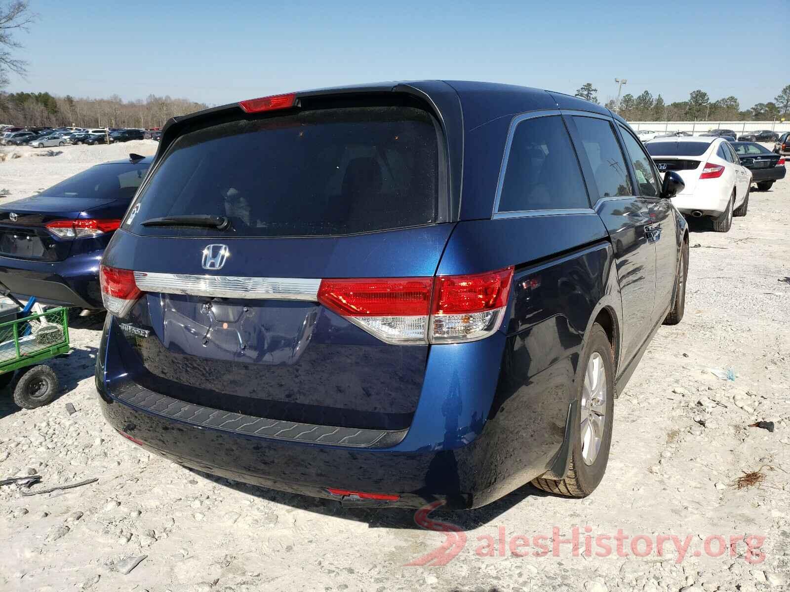 5FNRL5H4XGB075352 2016 HONDA ODYSSEY