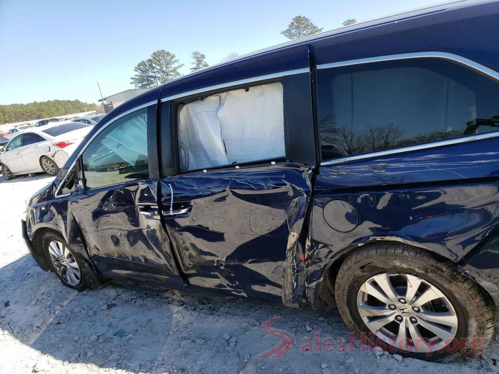 5FNRL5H4XGB075352 2016 HONDA ODYSSEY