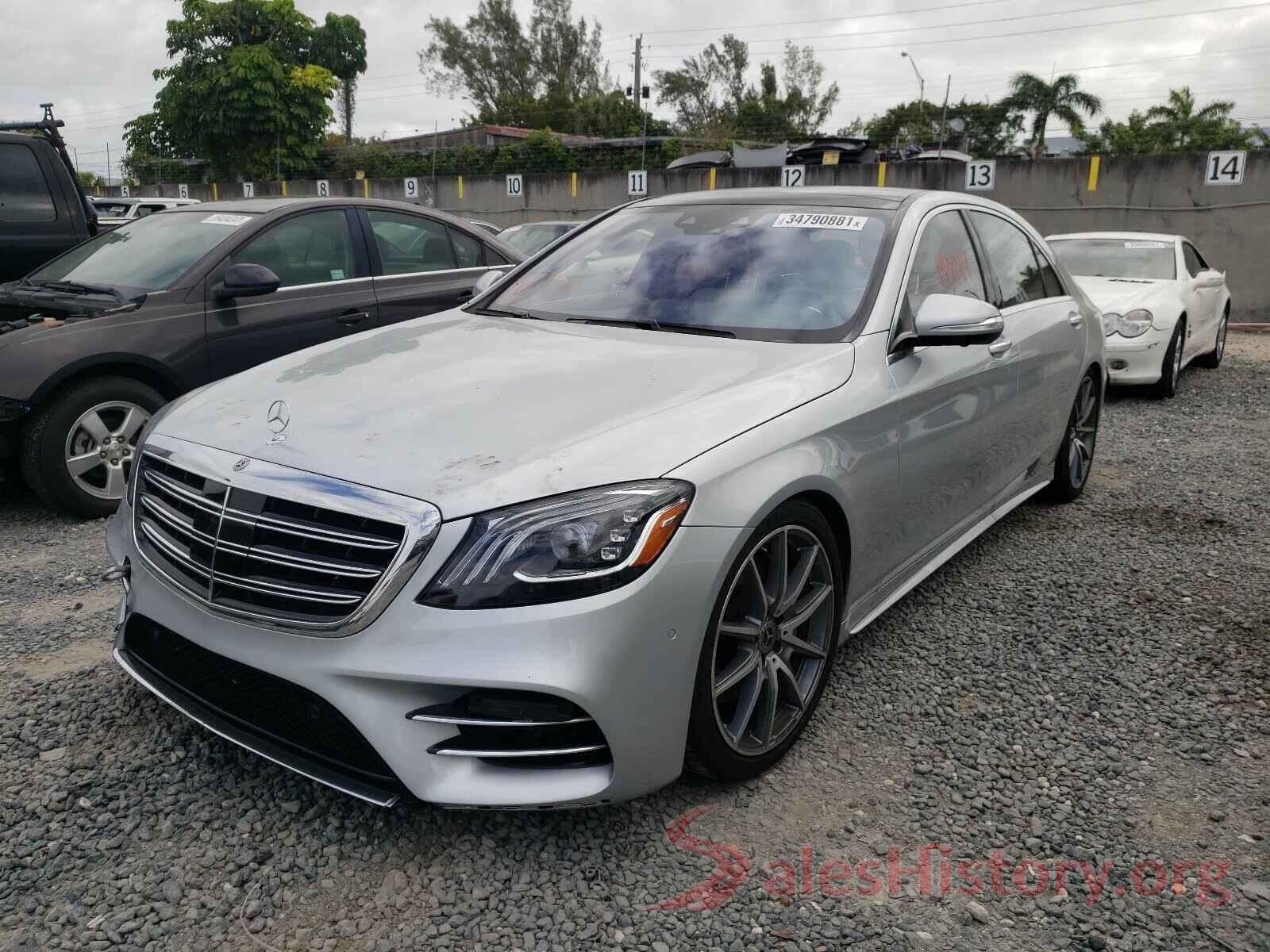 WDDUG8DB4KA466024 2019 MERCEDES-BENZ S CLASS