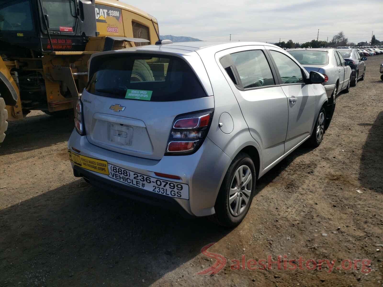 1G1JG6SB1K4136000 2019 CHEVROLET SONIC