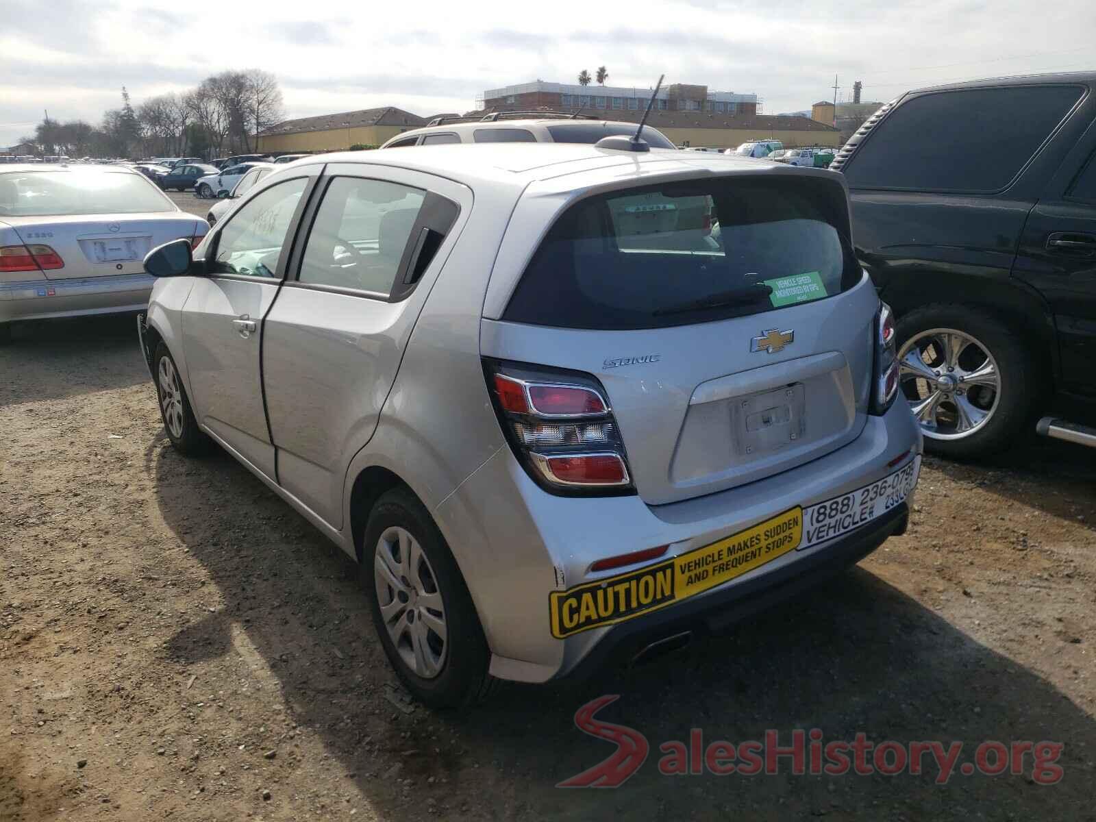 1G1JG6SB1K4136000 2019 CHEVROLET SONIC