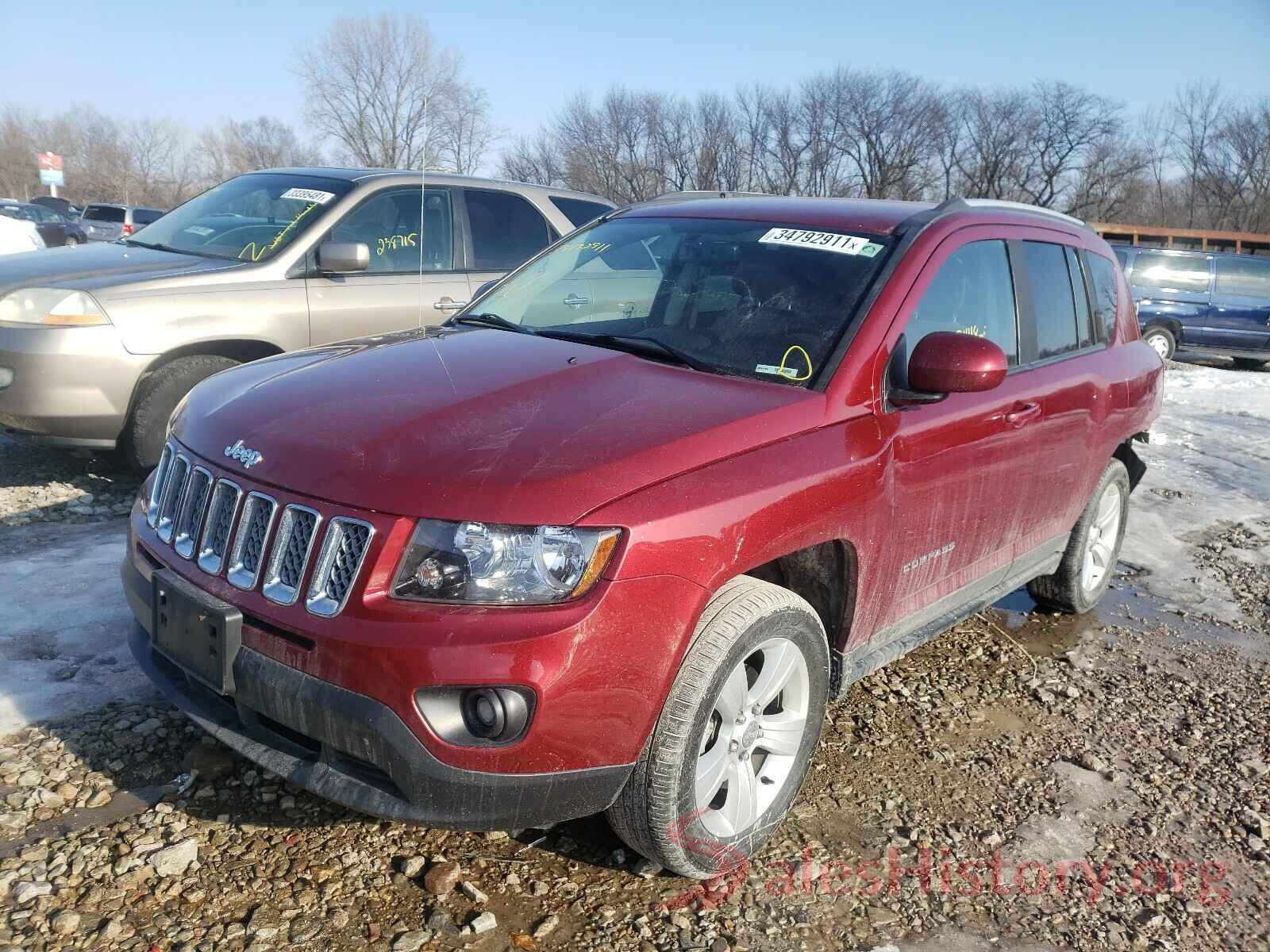 1C4NJDEB2HD105387 2017 JEEP COMPASS