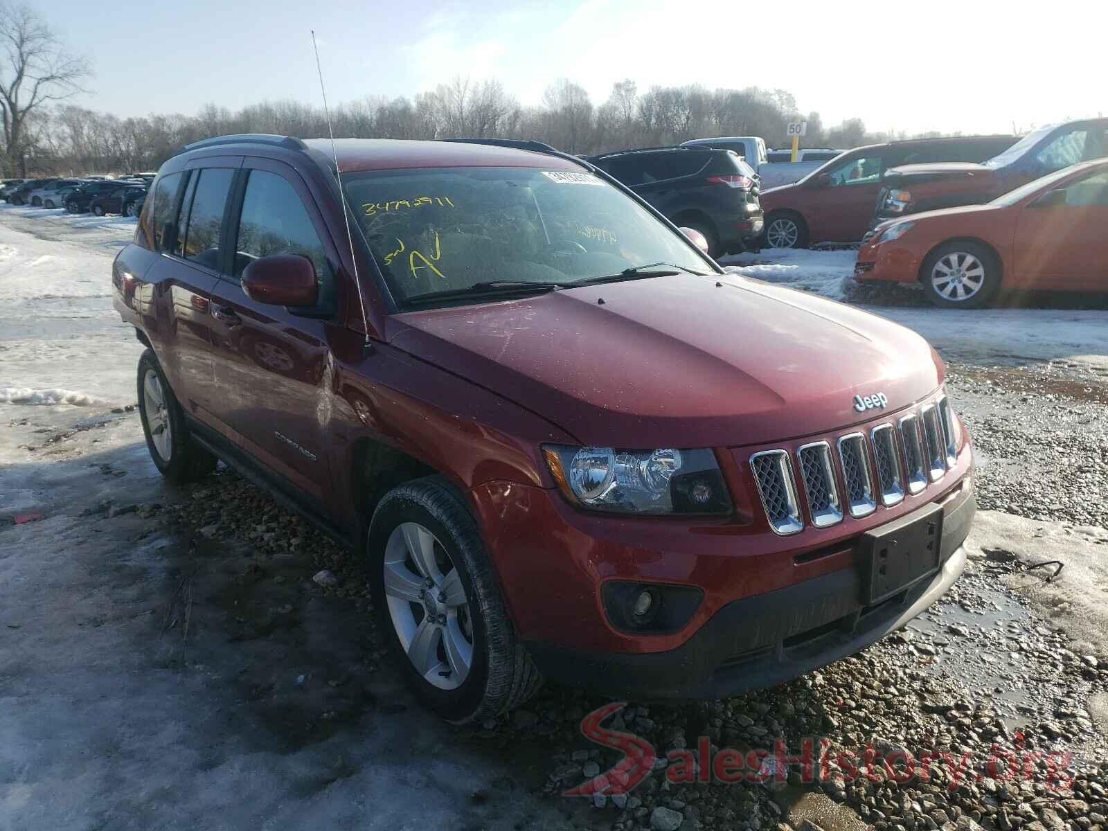 1C4NJDEB2HD105387 2017 JEEP COMPASS