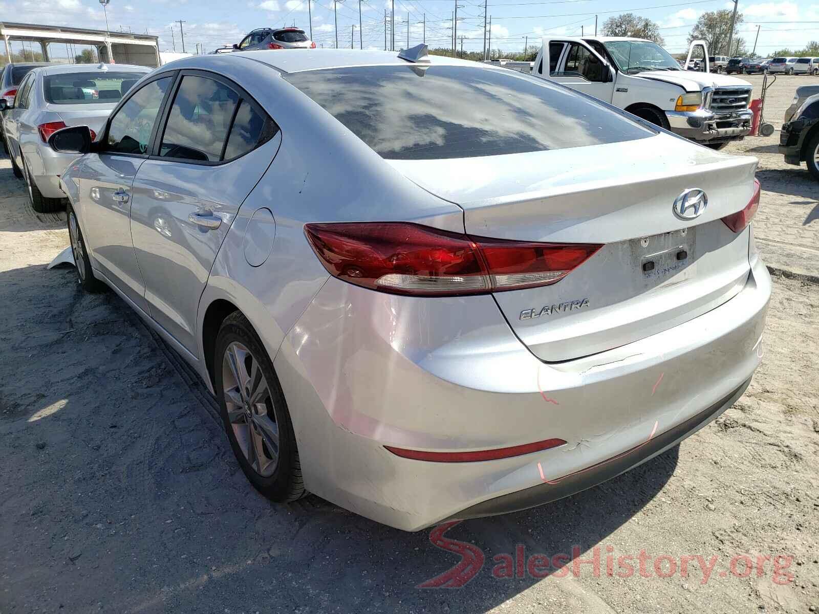 KMHD84LFXJU646122 2018 HYUNDAI ELANTRA