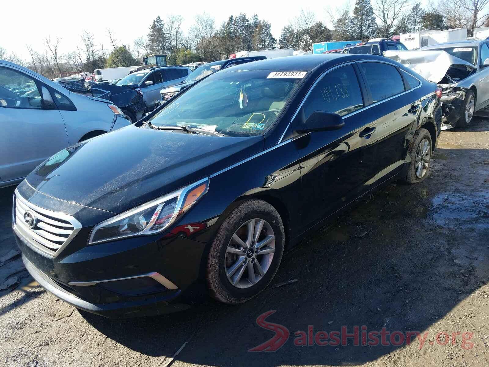 5NPE24AF9GH418161 2016 HYUNDAI SONATA