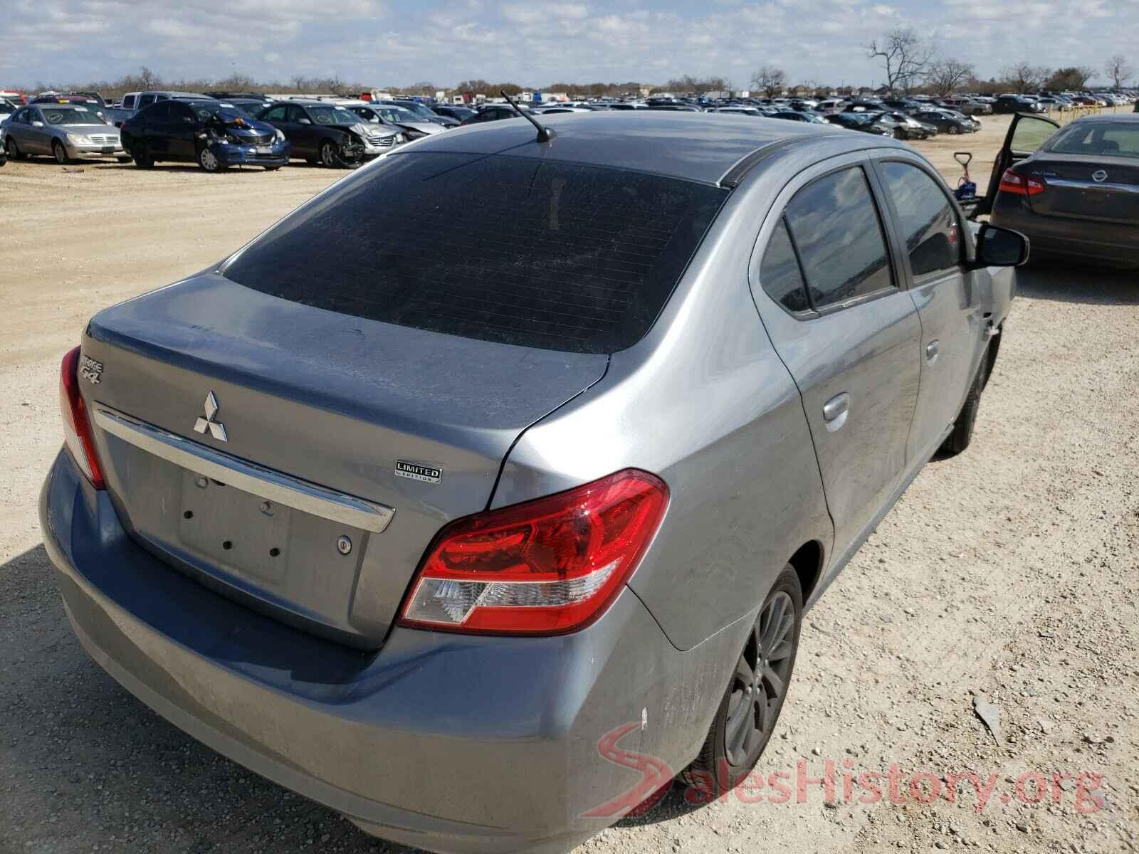 ML32F4FJ3LHF02348 2020 MITSUBISHI MIRAGE