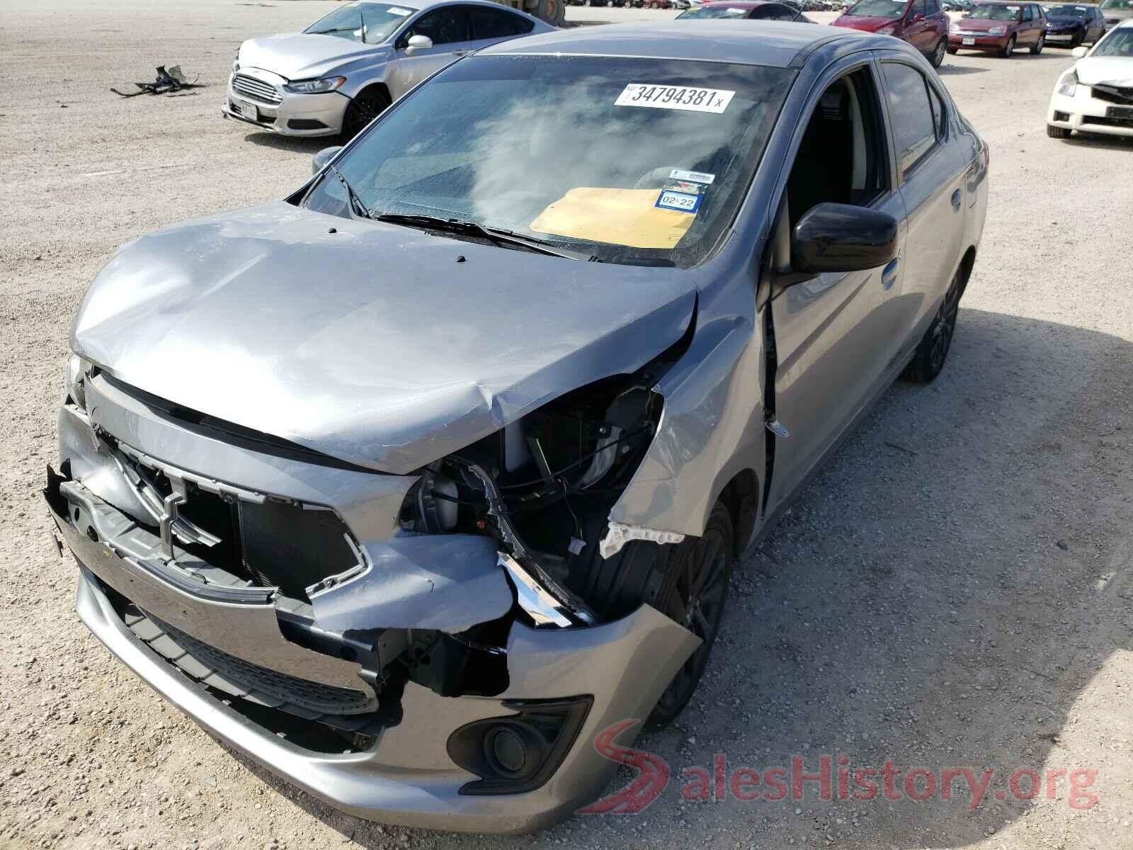 ML32F4FJ3LHF02348 2020 MITSUBISHI MIRAGE