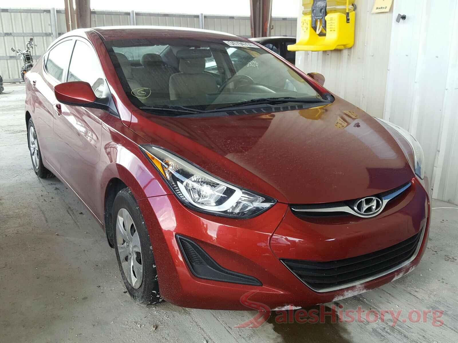 5NPDH4AE8GH782525 2016 HYUNDAI ELANTRA