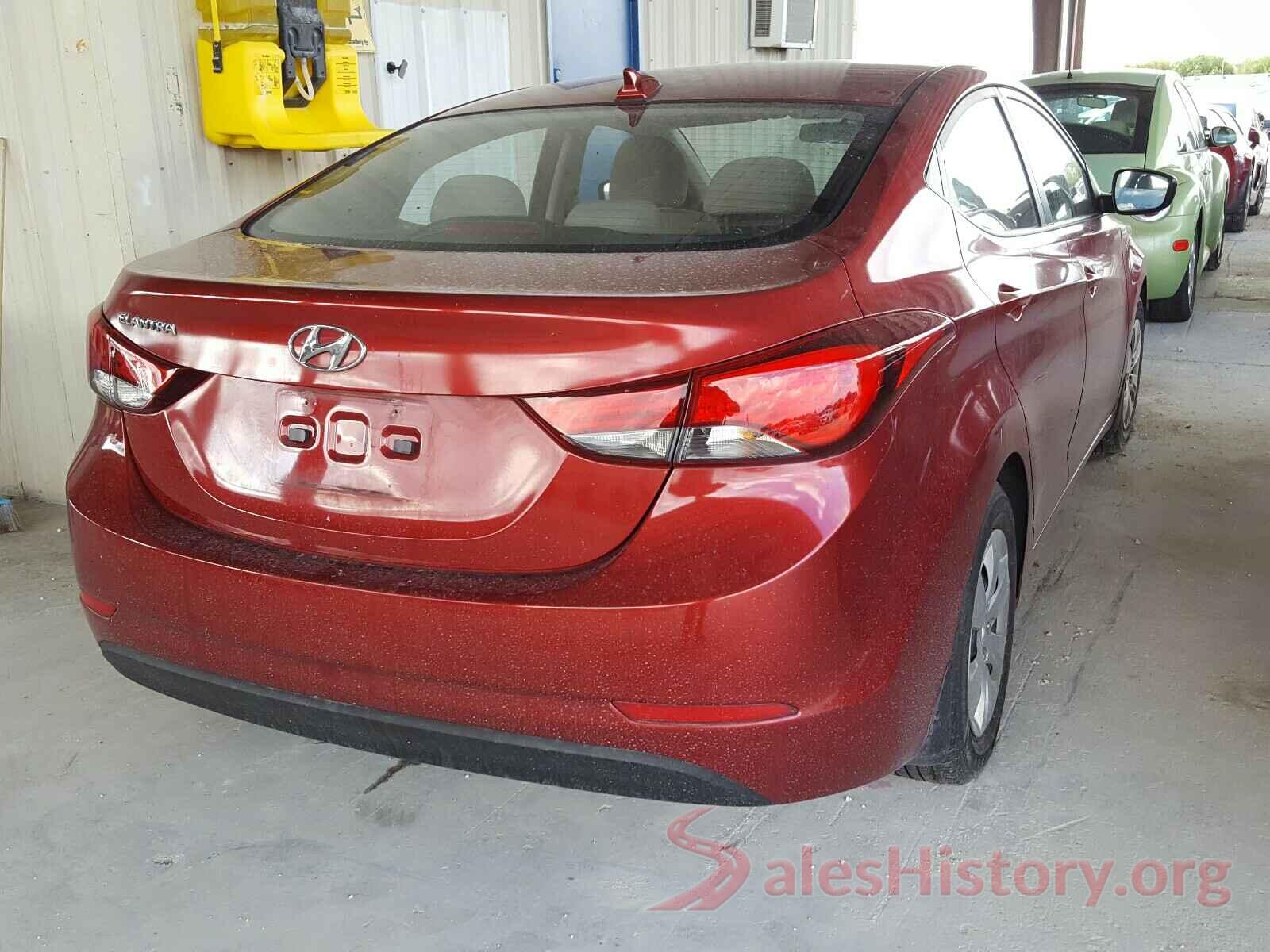 5NPDH4AE8GH782525 2016 HYUNDAI ELANTRA