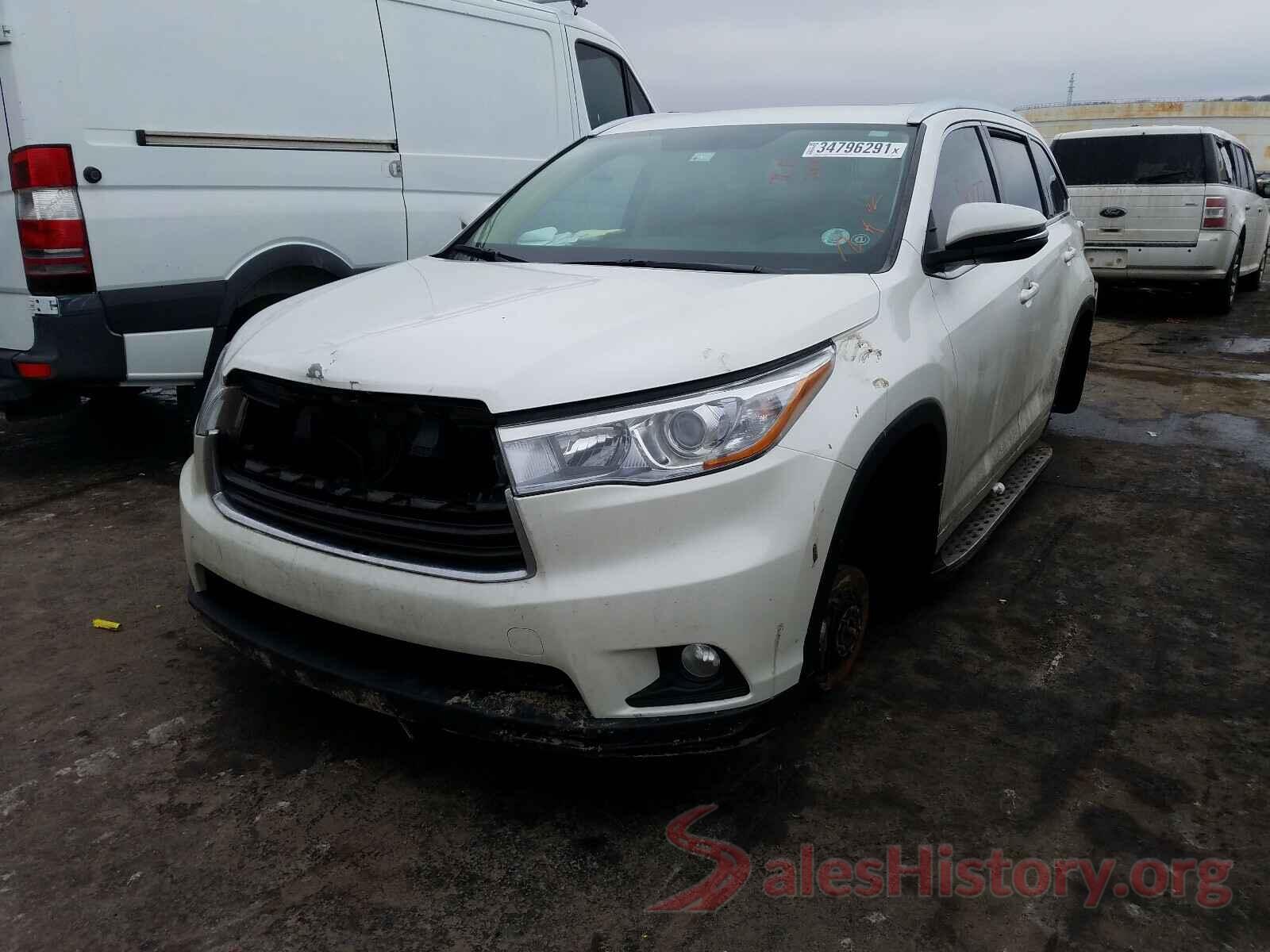 5TDJKRFH5GS330191 2016 TOYOTA HIGHLANDER