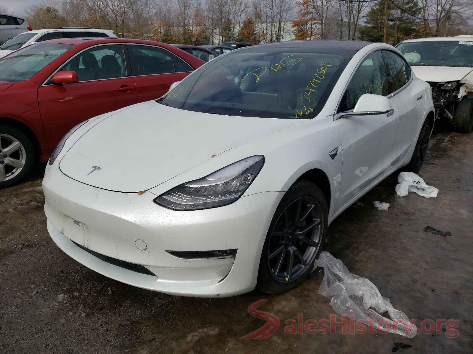 5YJ3E1EB5KF388152 2019 TESLA MODEL 3