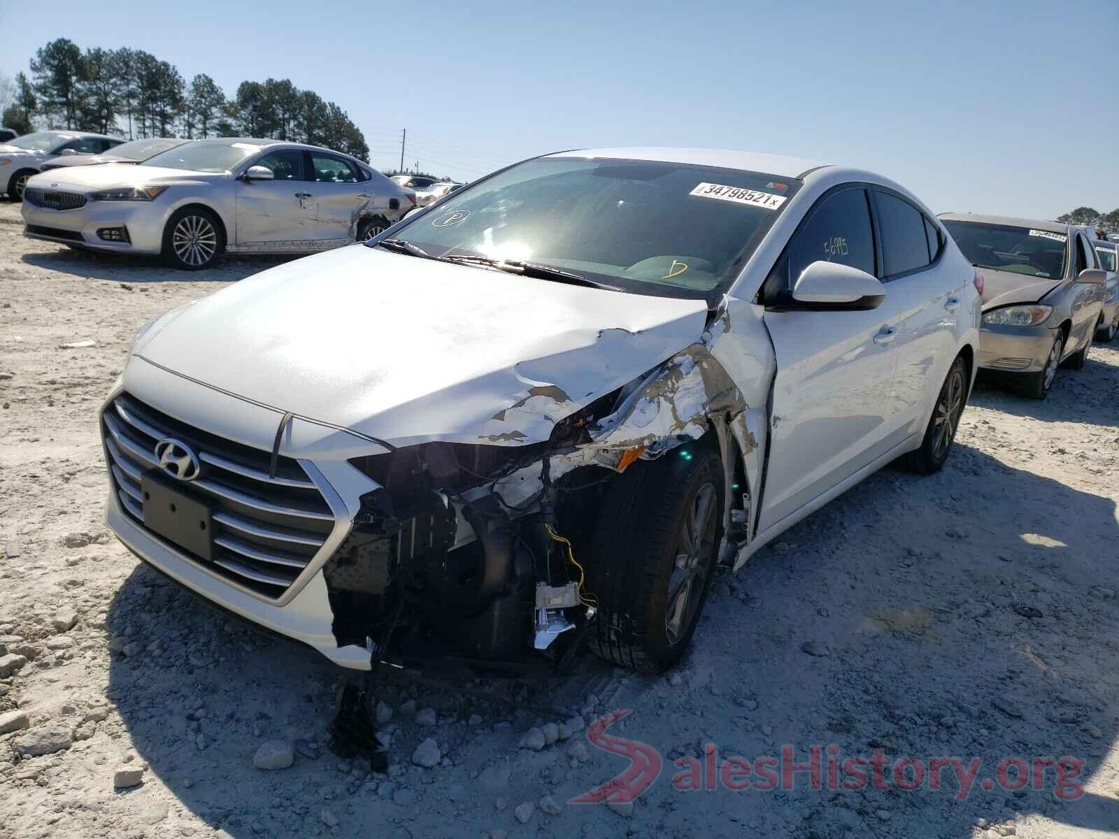 5NPD84LFXJH232899 2018 HYUNDAI ELANTRA